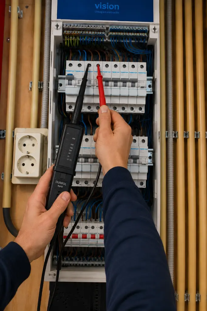 Elektrische keuring (NEN 1010), uitvoering door Bek bv in Schiedam (1)